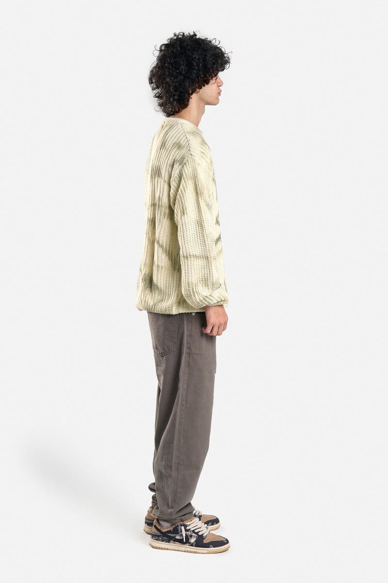 CATCH KNITTED SWEATER BEIGE