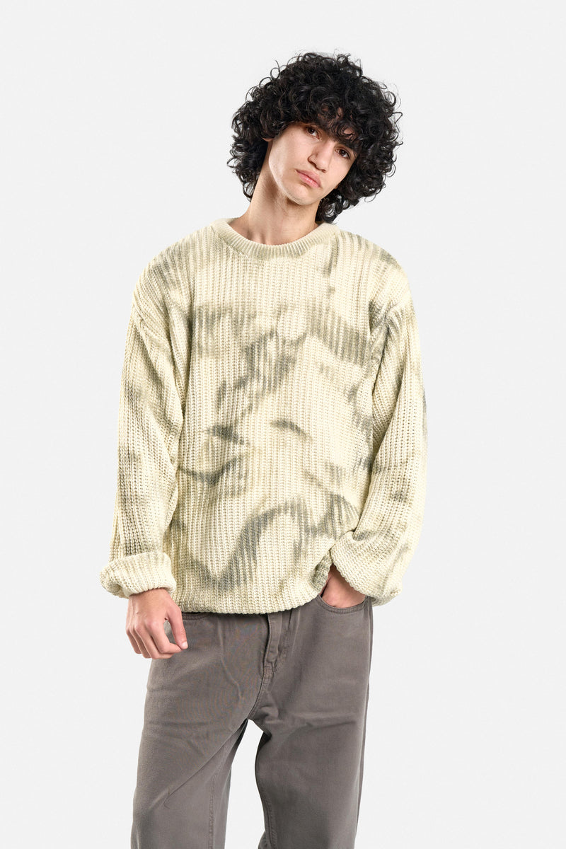 CATCH KNITTED SWEATER BEIGE