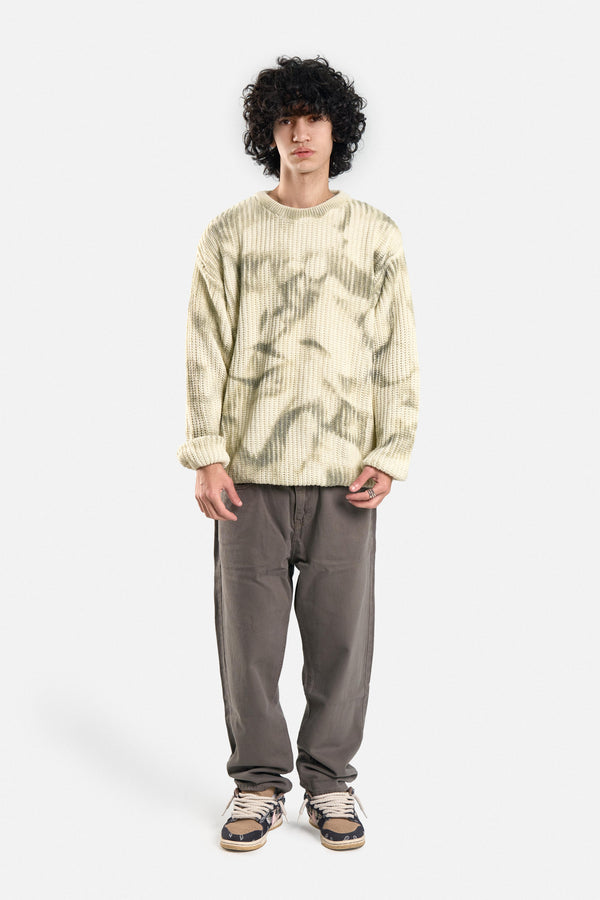 CATCH KNITTED SWEATER BEIGE